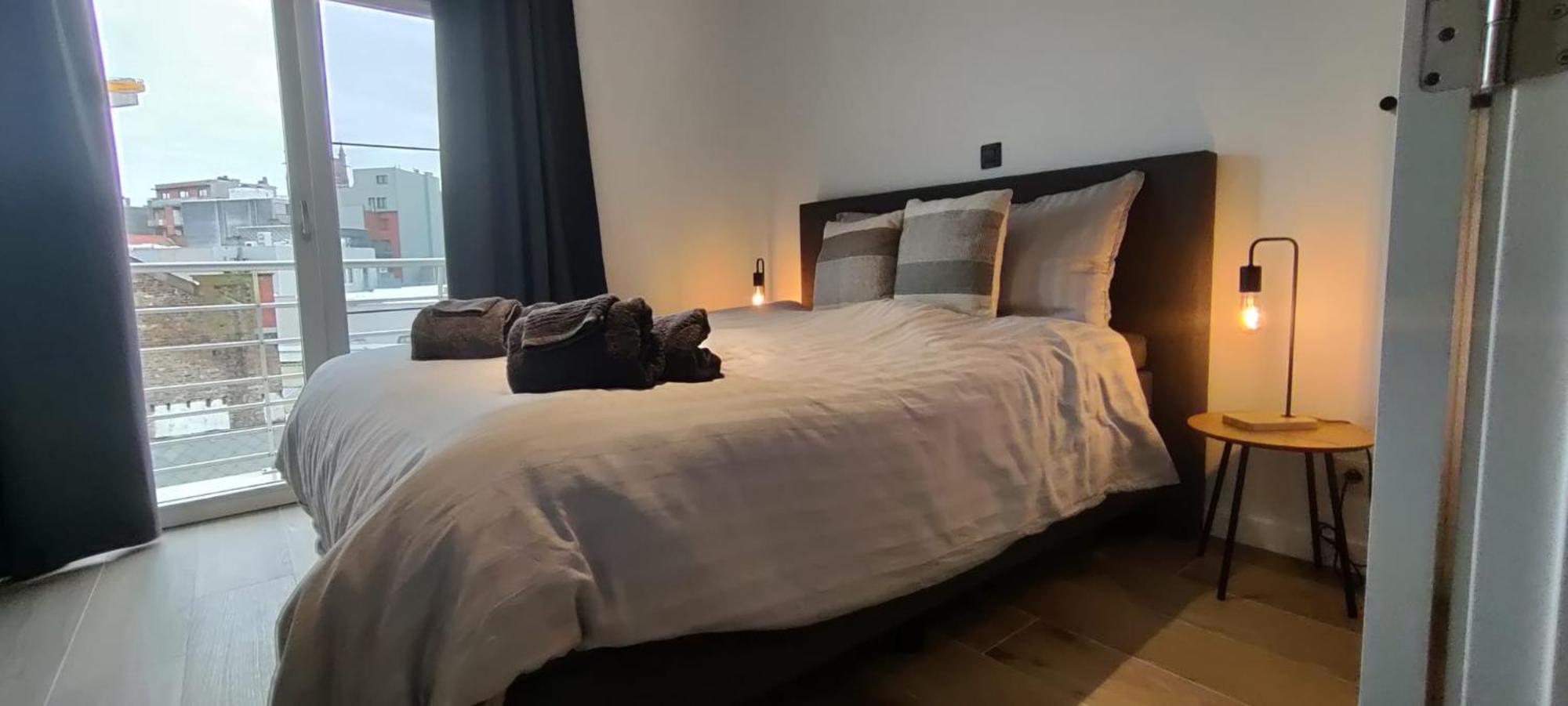Luxueus, Ruim Appartement Op 350M Van Het Strand أوستيند المظهر الخارجي الصورة