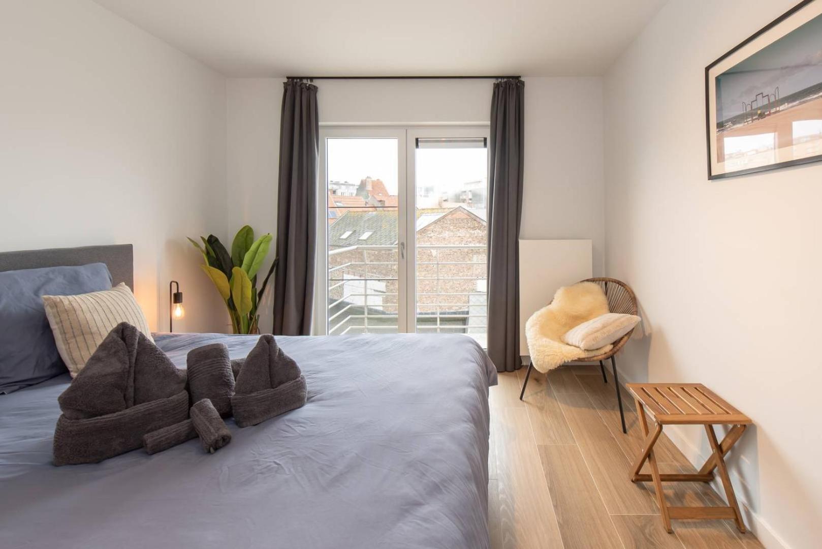 Luxueus, Ruim Appartement Op 350M Van Het Strand أوستيند المظهر الخارجي الصورة